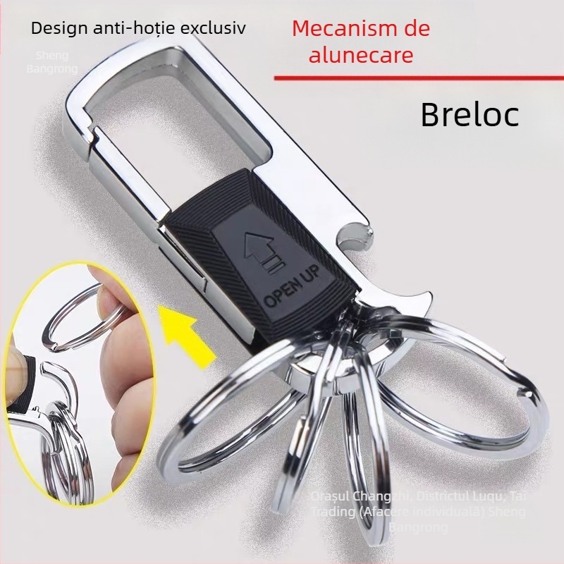 Lanț de chei pentru mașină din piele de struț, stil etnic, marcă Other, fără personalizare