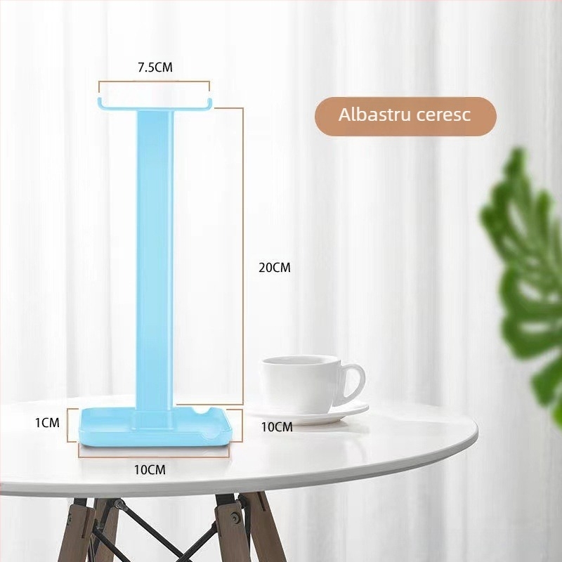 Suport de birou pentru căști, telefoane și tablete – Model Bracket z1, procesare OEM, garanție de 1 an