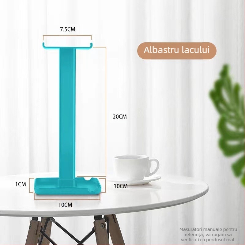 Suport de birou pentru căști, telefoane și tablete – Model Bracket z1, procesare OEM, garanție de 1 an