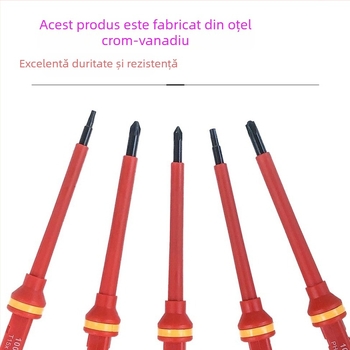 Set de șurubelnițe izolate, 13 piese – oțel crom-vanadiu, Pengye Hardware, Model 6136
