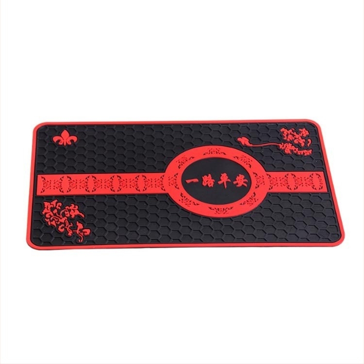 Padă antiderapantă tip fagure pentru bordul mașinii, PVC, procesare personalizabilă, logo imprimat