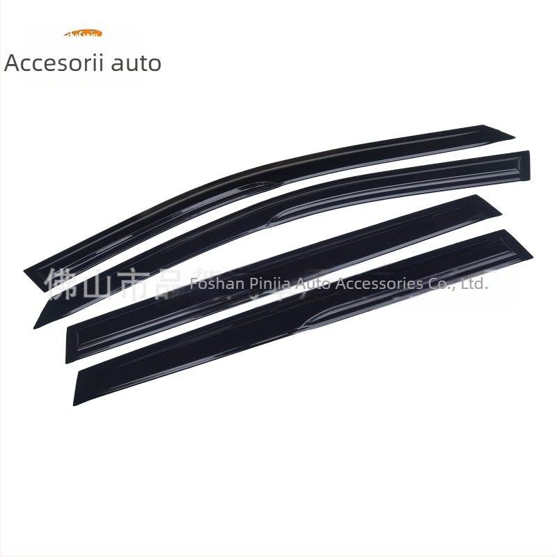 Protecție de ploaie acrilică pentru RAV-4, montaj cu adeziv, compatibil cu modelele 1994–2023, pachet de 4