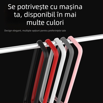 Protecție din silicon pentru oglinda retrovizoare interioară Tesla Model 3/Y, capac de protecție a oglinzii, imprimare a logo-ului