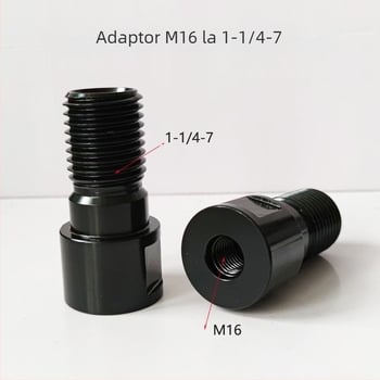 Adaptor rhinestone ZUXLA: M22 la 1-1/4-7 şi M16 la 1-1/4-7, material 40Cr, marcă ZUXLA