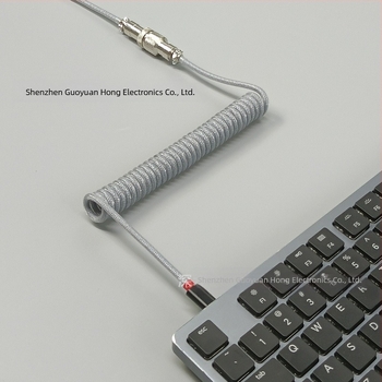 Cablul tastatură cu conector de tip avion, conductor din cupru, lungime 1.5 m, placat cu nichel, OEM disponibil