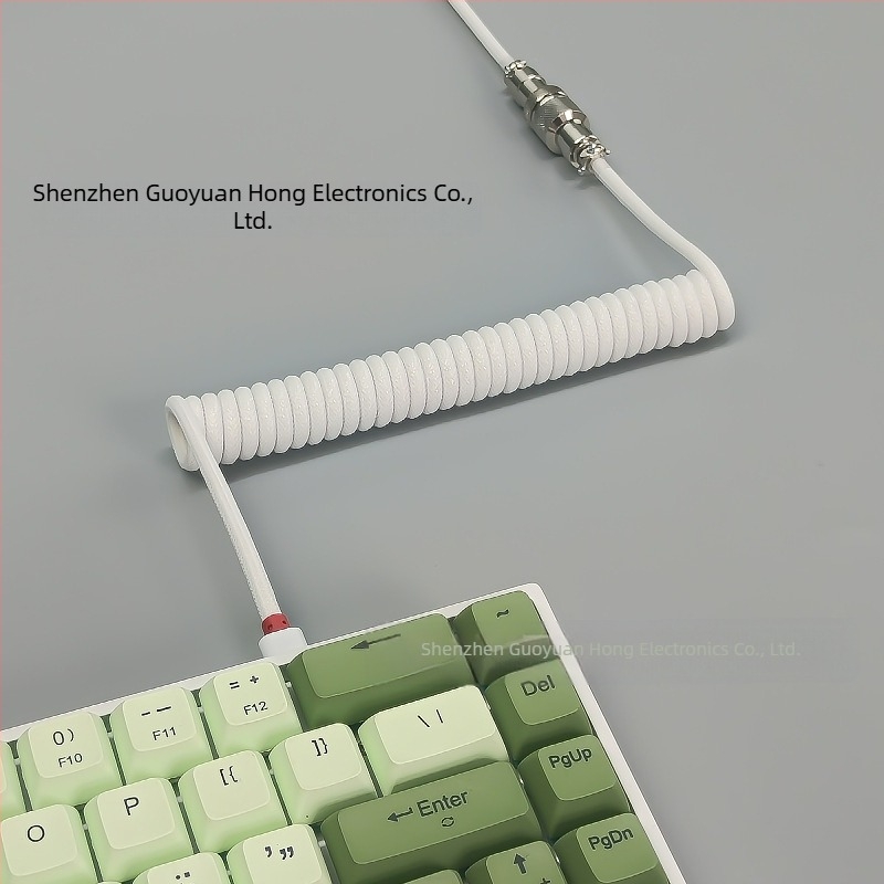 Cablul tastatură cu conector de tip avion, conductor din cupru, lungime 1.5 m, placat cu nichel, OEM disponibil