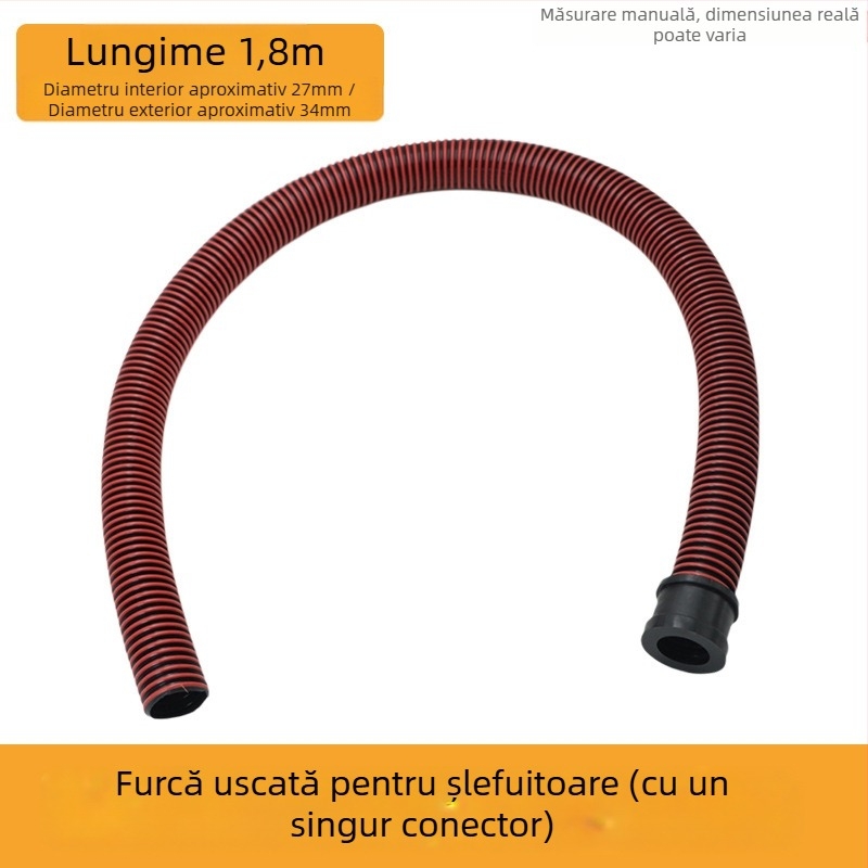 Set de accesorii pentru Festo Mocha Dry Mill – șlefuitor pneumatic montat pe perete, conductă de aspirare a prafului și cuplaj pentru furtun