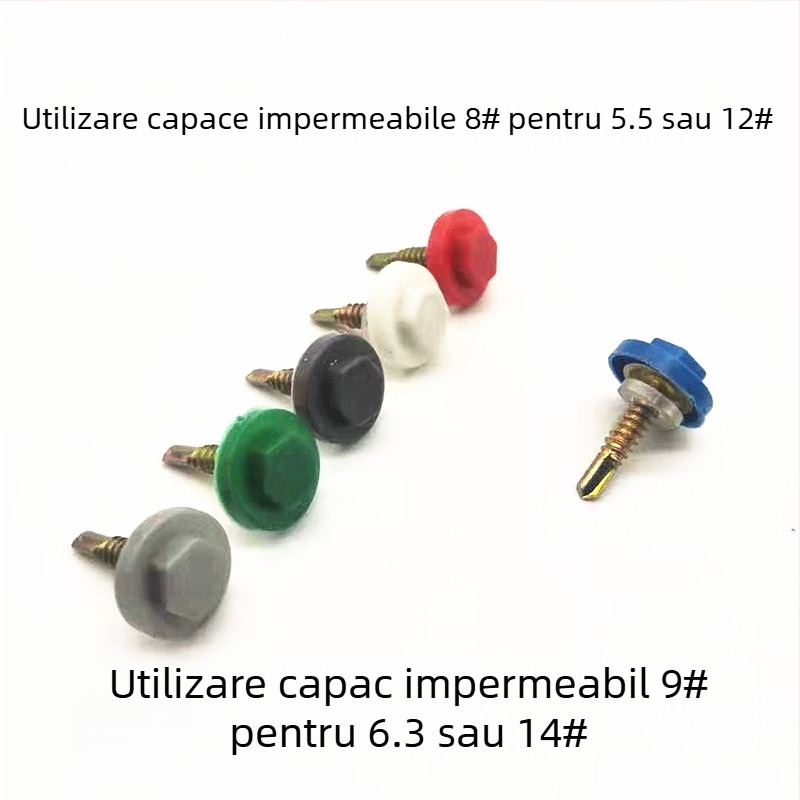 Capac din plastic impermeabil cu cap hexagonal pentru șurub dovetail (Brand Songze; Scop: capac etanș pentru fir de cablu; Origine: Hebei)