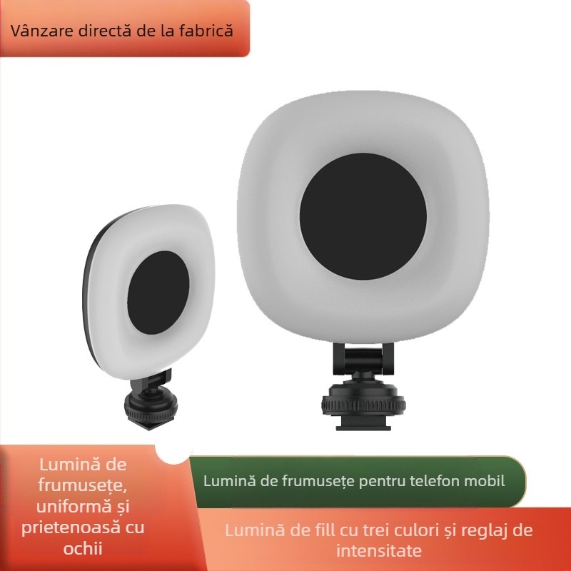 Gimbal pentru telefon cu AI urmărire automată, 360° panoramă și înclinare, 220 g, stabilizator pentru vlog interior/exterior