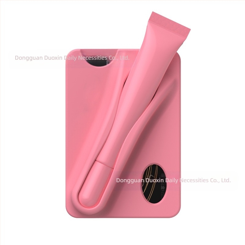 Suport pentru ruj cu slot pentru card și suport din silicon pentru cardul telefonului – portabil, multifuncțional, Model DX56899