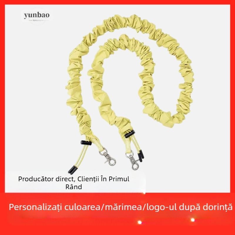 Lănțișor pentru telefon în stil japonez, unisex, cordon poliester, cataramă metalică, material textil cu senzație de bumbac