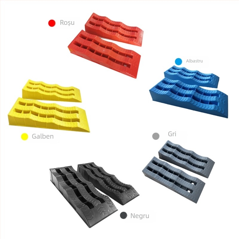 Rampă din plastic cu trei trepte pentru RV, cu geantă de transport, model GT16p, cod produs 16p+, greutate 1,2 kg