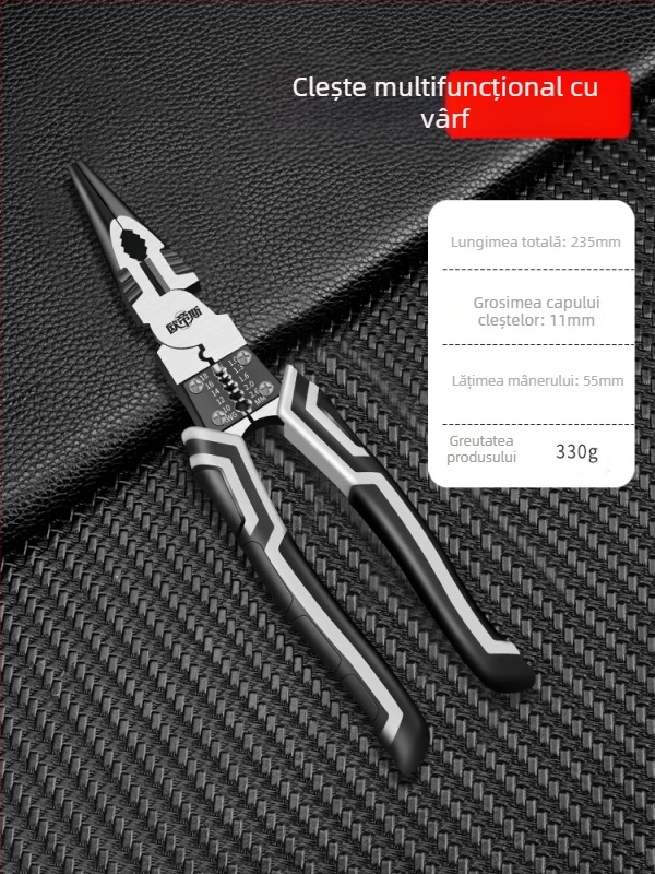 Clești cu clemă pentru electricieni, multifuncționale, de calitate industrială, set complet