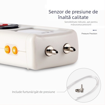 Xinsite HT-1890 Manometru diferențial, Digital micro-diferențial, pentru reparații auto, manometru vacuum