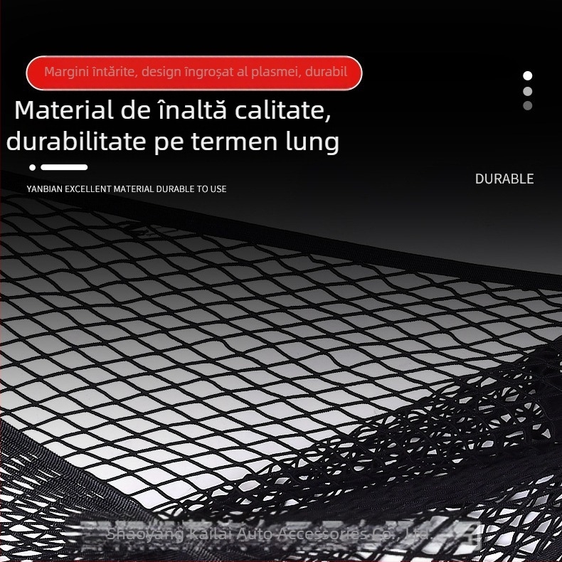 Geantă de depozitare pentru portbagajul mașinii, din material textil, cu agățare, universală, personalizabilă, imprimare de siglă posibilă
