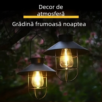 Lumină de peisaj solar TY-K108, corp din fier, LED, IP44