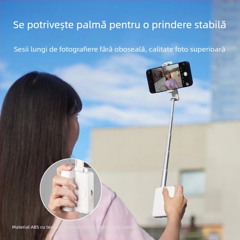 K01 E6 asistent de fotografiere Bluetooth pentru telefon, Selfie Stick, materiale ecologice, personalizabil, OEM compatibil