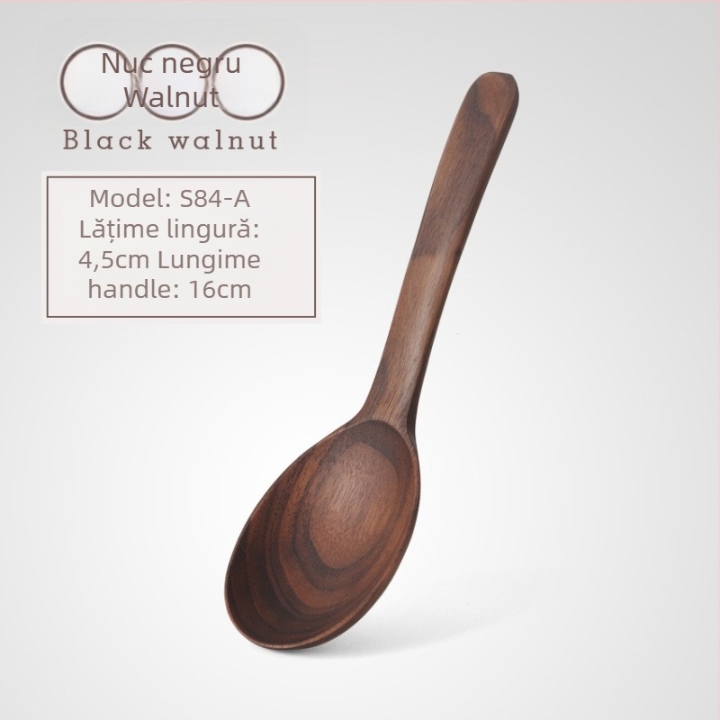 Vas rotund din lemn de acacia – veselă de masă în stil retro-lux, cu logo imprimat, necompatibil cu microundele