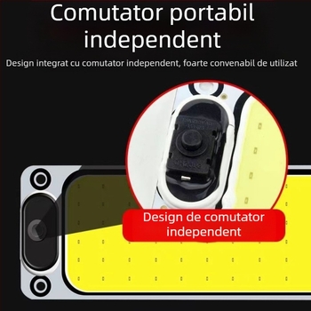Lumină de citire pentru interior cu LED COB pentru cabina vehiculului — 12-85V, modul COB din aluminiu, 54/64/87/108 LED-uri, potrivită pentru camioane, mașini, semiremorci, vanuri, autobuze
