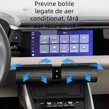 Protecție ABS pentru fluxul de aer al climatizării auto, montaj în mașină, pentru sugari