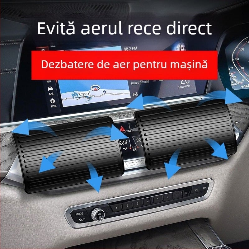 Protecție ABS pentru fluxul de aer al climatizării auto, montaj în mașină, pentru sugari