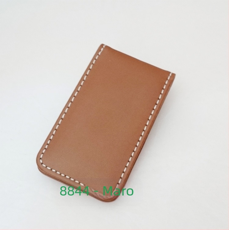 Clip magnetic pentru bani, unisex, PU piele, 1 pli, deschidere expusă, formă verticală pătrată, modele HC-8833/HC-8844/HC-9090