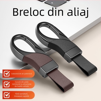 Lanț de chei auto din metal Diecast, stil modern minimalist