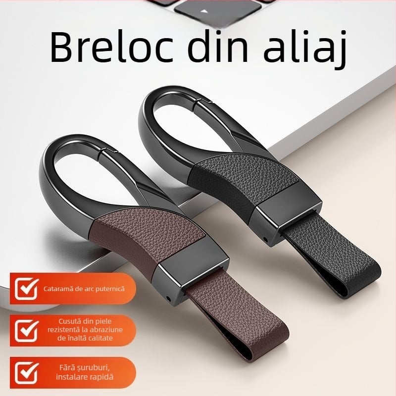 Lanț de chei auto din metal Diecast, stil modern minimalist