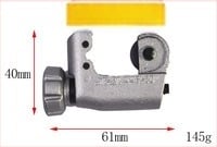 Tăietor de țevi cu lamă din oțel inoxidabil, mecanism cu rulmenți, rolă pentru tăierea țevi metalice, din cupru și din plastic