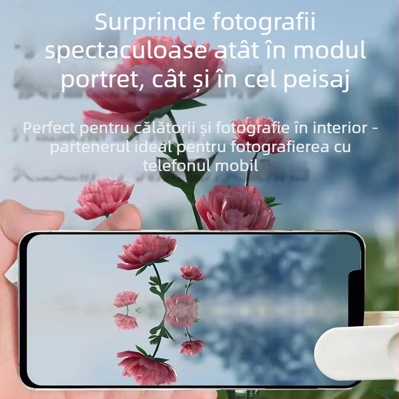 TH-217 Lentilă clip-on universală pentru telefon – Reflexie selfie, efect Sky Mirror – Shenzhen