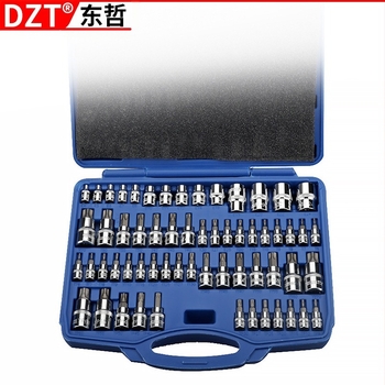 Set pneumatic pentru reparații auto, 12 piese, din oțel S2, finisaj mat, cu suprafață nervurată, MF