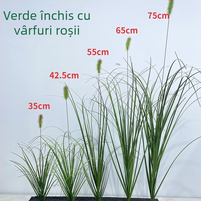 Gazon artificial Caterpillar – PVC moale, design stilizat, pentru nunți, exterior, accesorii pentru fotografii și decor de casă