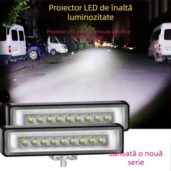 Lampă LED pentru motociclete și vehicule electrice, proiector de înaltă intensitate, 12V/24V/48V/60V