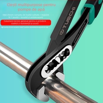 Clește pentru țevi – multifuncțional, gură lată – Tuochi