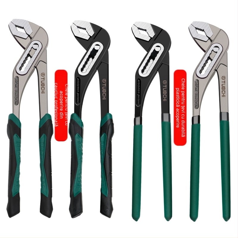 Clește pentru țevi – multifuncțional, gură lată – Tuochi