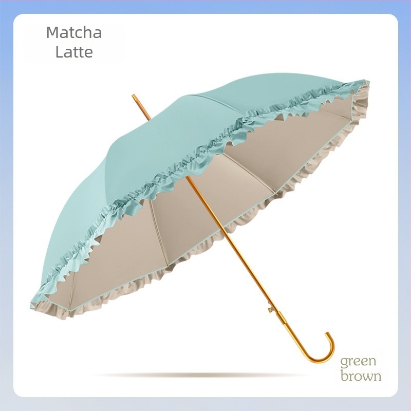 Umbrelă pliabilă cu 8 brațe, UPF >50, țesătură 190T rezistentă la impact, tijă din aliaj, rame din fibră