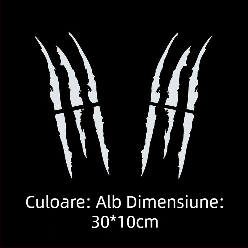 Decaluri pentru sprâncenele farurilor auto cu texte personalizate, material epoxidic, adeziv anti-coliziune, universal