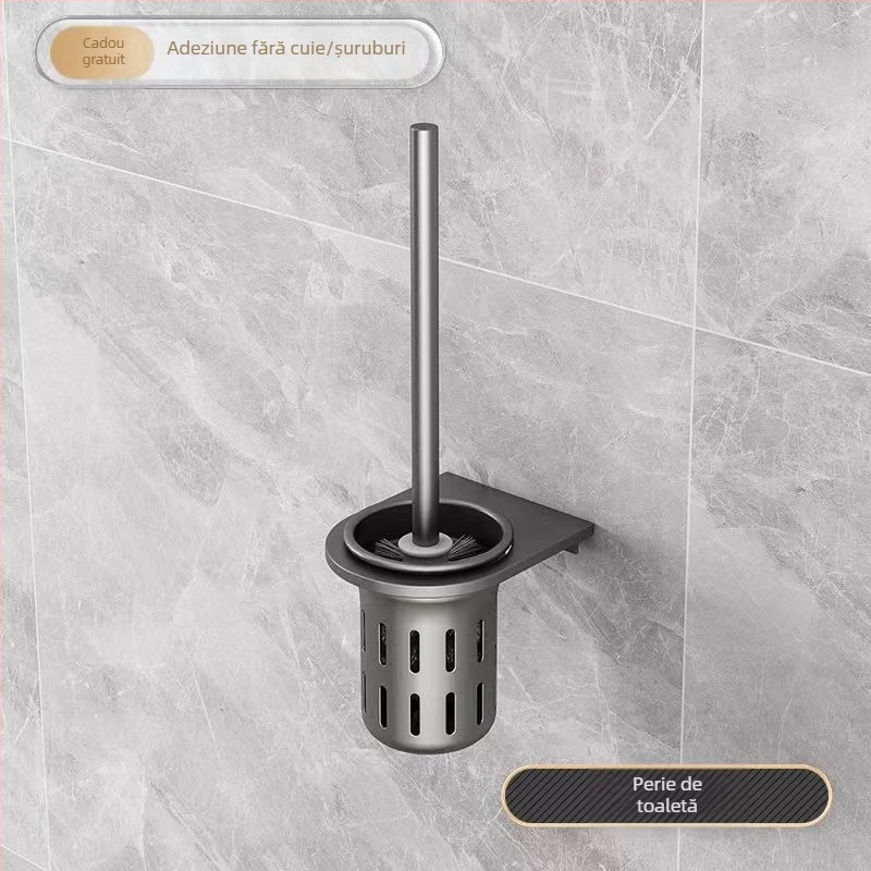 Raft pentru prosoape din Space aluminiu, montaj fără găuri, pe perete, 2 niveluri, încărcătură peste 15 kg, model 2023 nou îmbunătățit, pliere dublă, finisaj cu pulverizare plastică