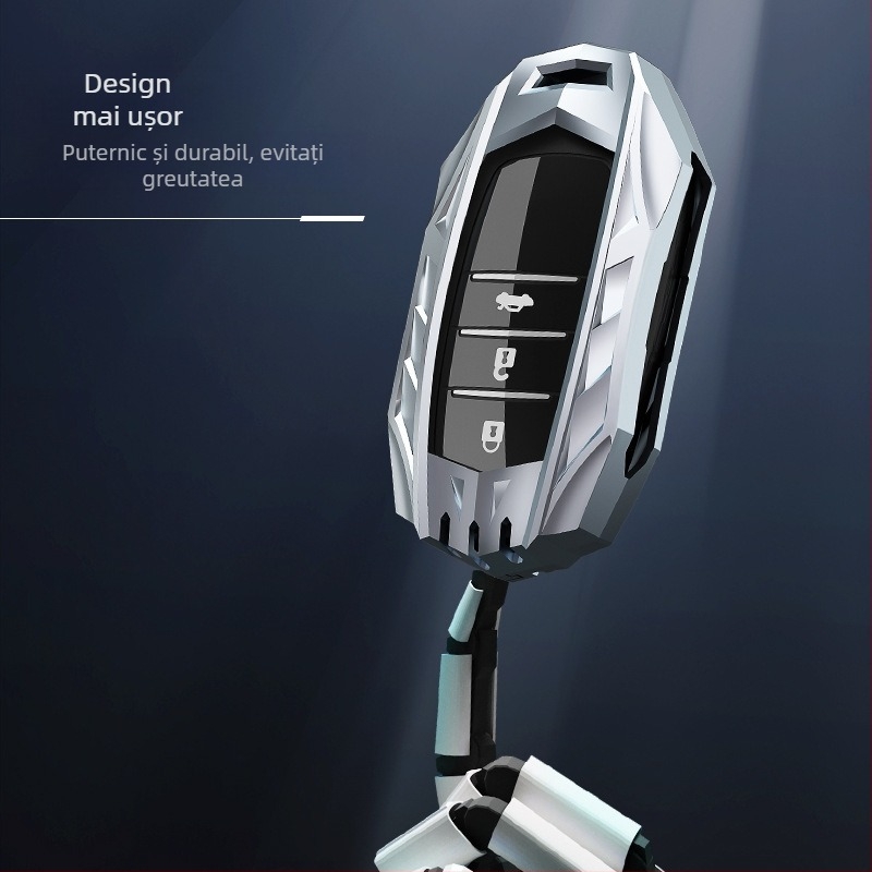 Carcasă de chei înarmată pentru Toyota – aliaj de zinc, stil modern, modele YA0038/YA0039