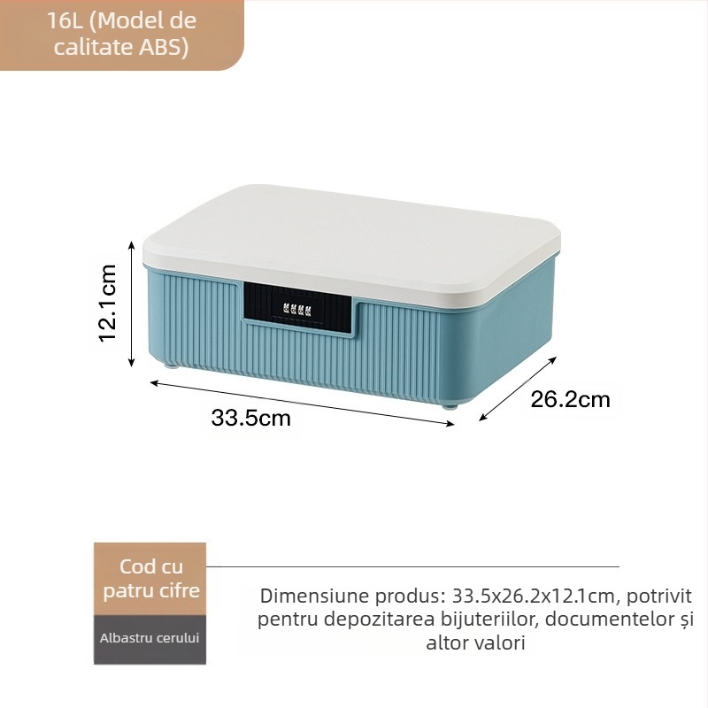 Cutie de depozitare auto, 38L, model 985, portabilă, fără montaj