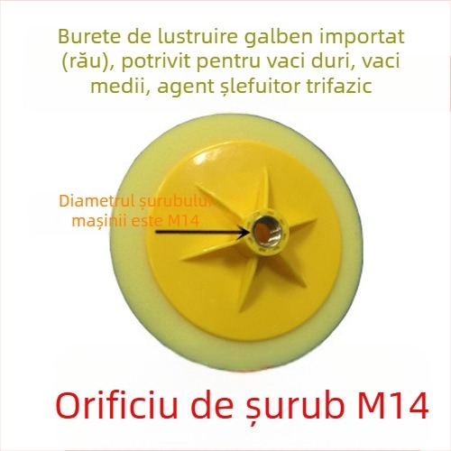 Kit de polishare auto cu role de burete și discuri de lustruire de 6 inch pentru aplicarea cerii și lustruire — Brand: Other; Tip: Other; Domeniu de utilizare: Other; Seria: Other