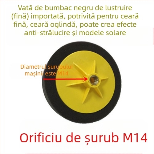 Kit de polishare auto cu role de burete și discuri de lustruire de 6 inch pentru aplicarea cerii și lustruire — Brand: Other; Tip: Other; Domeniu de utilizare: Other; Seria: Other