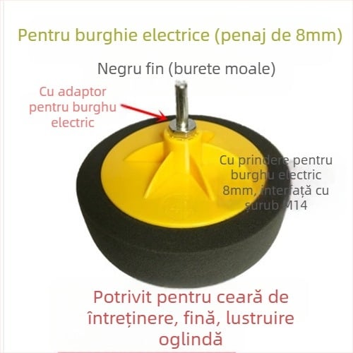 Kit de polishare auto cu role de burete și discuri de lustruire de 6 inch pentru aplicarea cerii și lustruire — Brand: Other; Tip: Other; Domeniu de utilizare: Other; Seria: Other