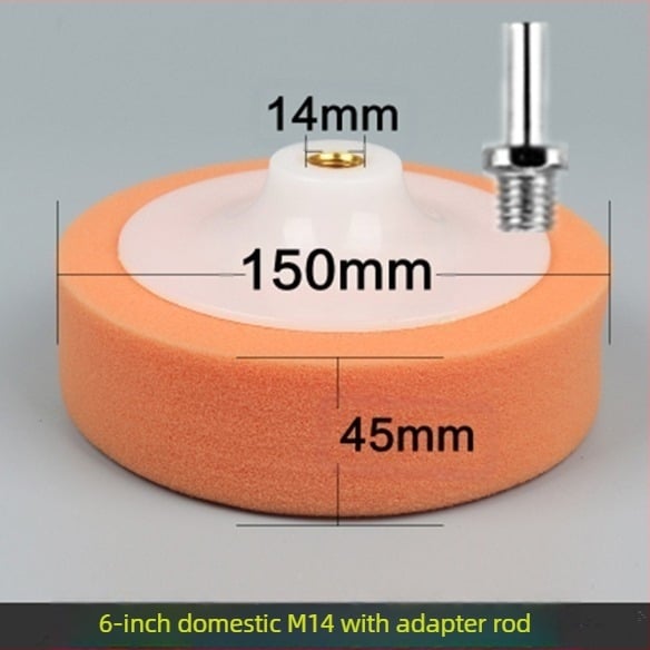 Kit de polishare auto cu role de burete și discuri de lustruire de 6 inch pentru aplicarea cerii și lustruire — Brand: Other; Tip: Other; Domeniu de utilizare: Other; Seria: Other