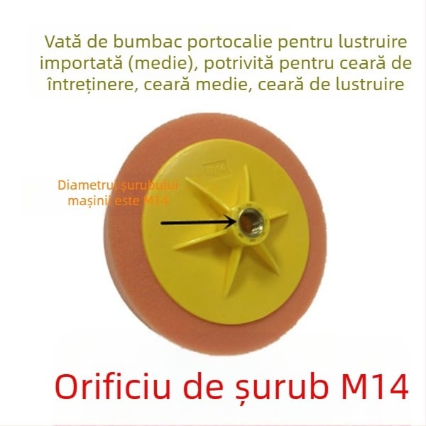 Kit de polishare auto cu role de burete și discuri de lustruire de 6 inch pentru aplicarea cerii și lustruire — Brand: Other; Tip: Other; Domeniu de utilizare: Other; Seria: Other