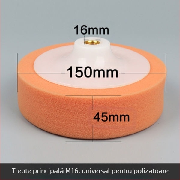 Kit de polishare auto cu role de burete și discuri de lustruire de 6 inch pentru aplicarea cerii și lustruire — Brand: Other; Tip: Other; Domeniu de utilizare: Other; Seria: Other