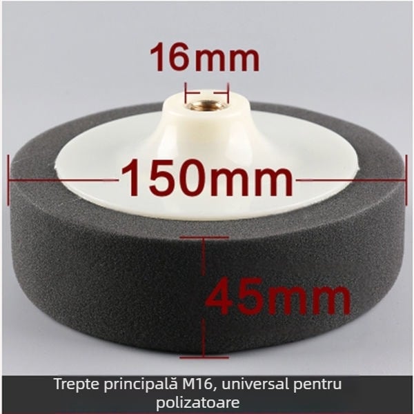 Kit de polishare auto cu role de burete și discuri de lustruire de 6 inch pentru aplicarea cerii și lustruire — Brand: Other; Tip: Other; Domeniu de utilizare: Other; Seria: Other