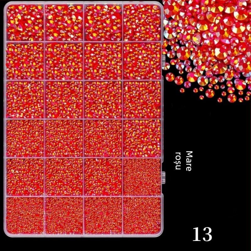Rhinestones din rășină cu spate plat, model stele, seria Prințesa, pentru haine DIY și artă de unghii