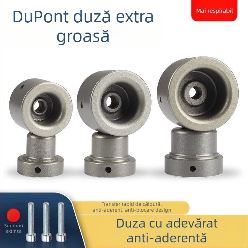 Mașină electrică de sudură prin topire pentru plastic, cu cap de matriță, cap extrem de gros și matriță din teflon