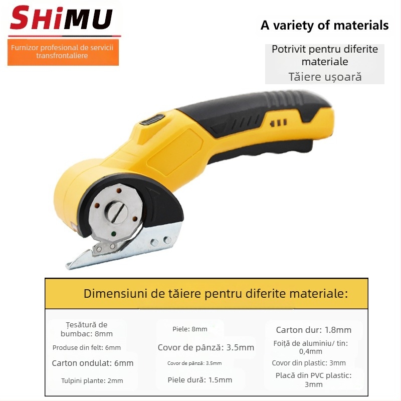 Foarfece electrice SM-5001, 230W, baterie litiu reîncărcabilă, 280 rpm, lățime de tăiere 35 mm